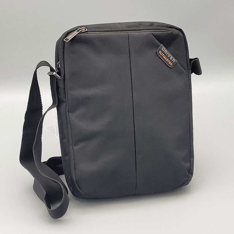 Bolso de hombro clásico para hombre de tela de nailon