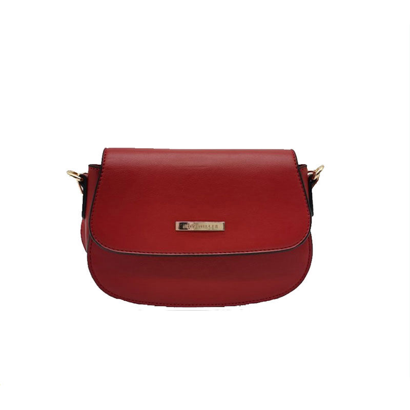 Bolso Hobo rojo de mujer de Pu