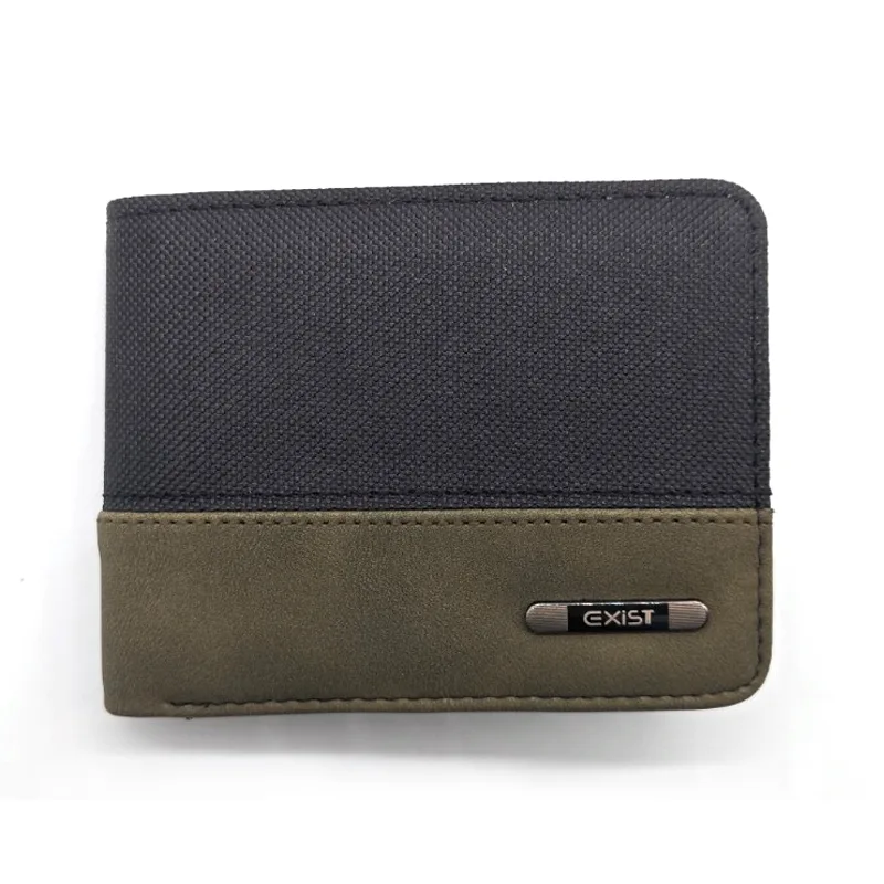 Poliéster mixta suave toque bifold de bifold para hombres